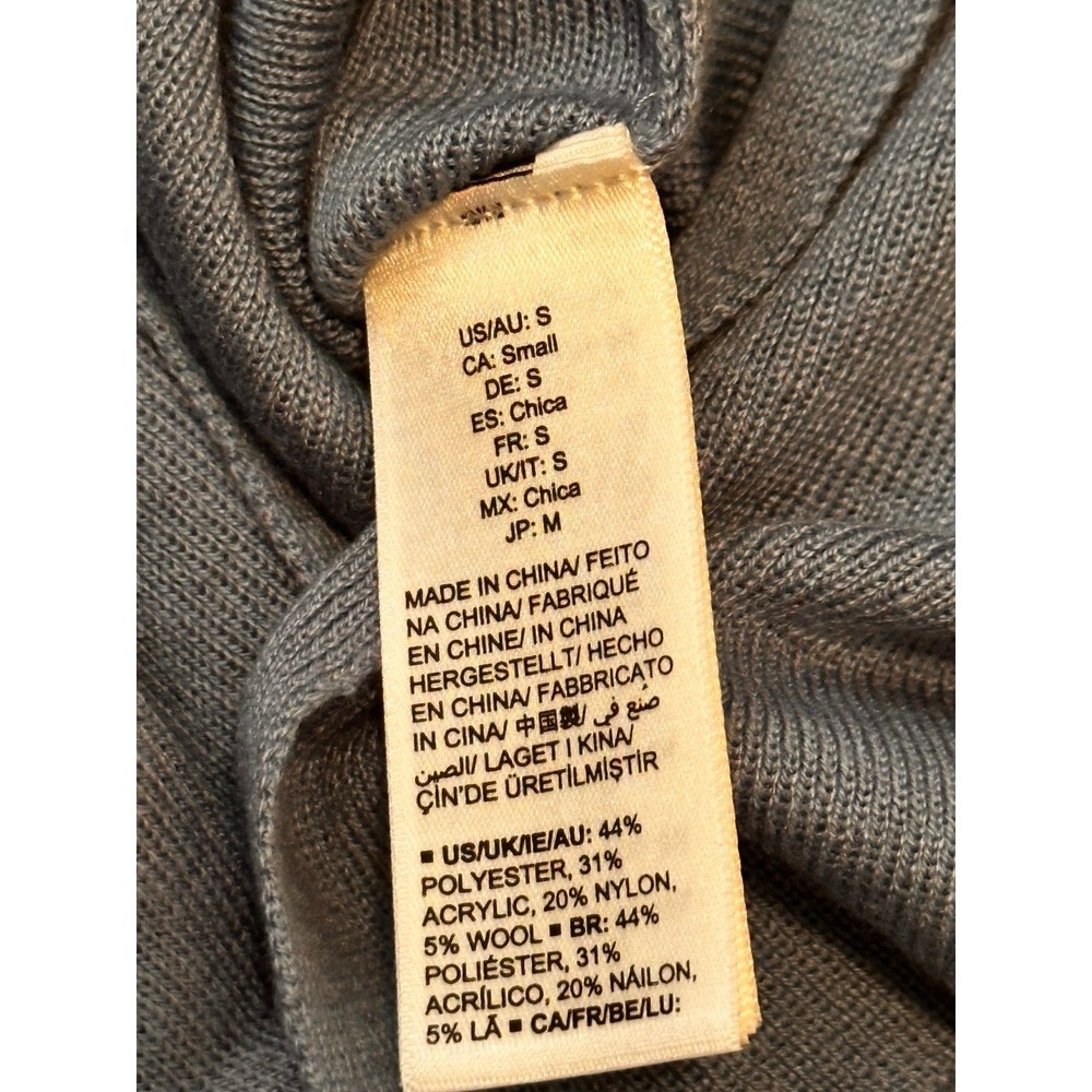 The Drop Women's Suki Rib Midi V-Back Sweater Dress Sz small‎ - Picture 4 of 4